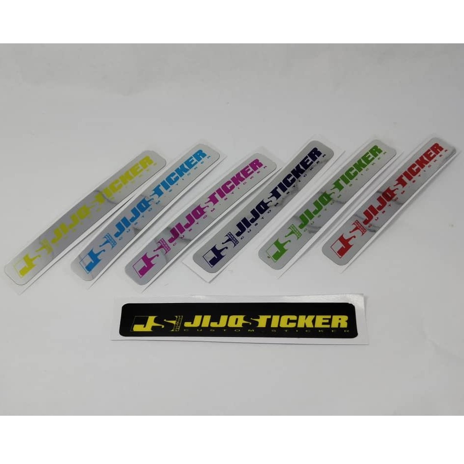 JIJO STICKER official logo sticker [24hour Ship] | Shopee Malaysia