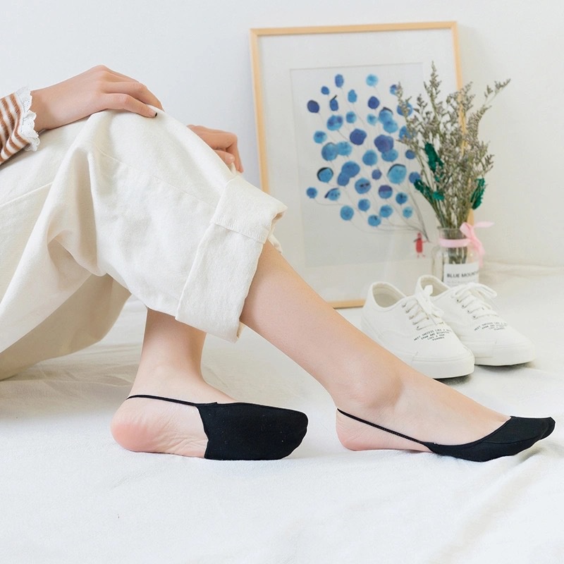 Invisible Socks Suspender Rope Forefoot Summer Pure Cotton High Heels ...