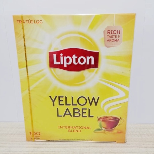 Lipton Yellow Label Tea 100 Bags X 2g | Shopee Malaysia