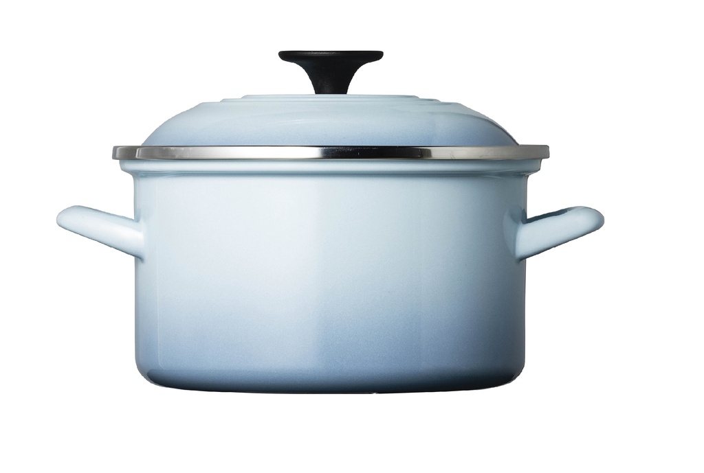 Le Creuset EOS Casserole 18cm Coastal Blue Shopee Malaysia