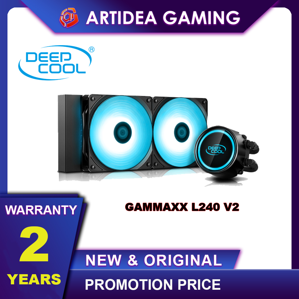 DEEPCOOL GAMMAXX L240 V2 RGB AIO WATERCOOLING DPH12RFGL240V2