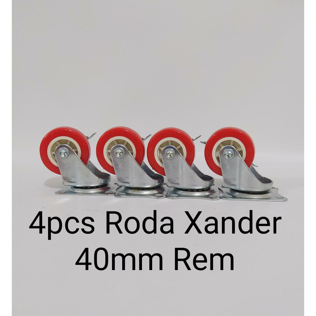 1unit Xander Wheels Wheels 1192wheels 40mm Brake Wheels 4pcs Trolley ...