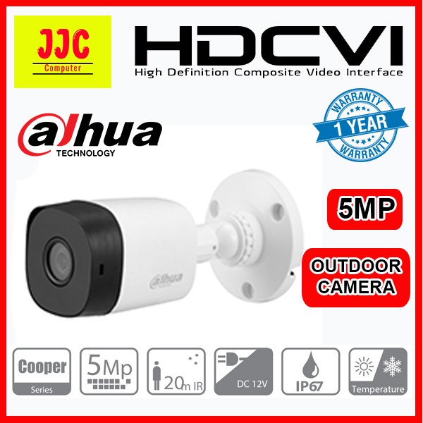 Dahua Telecamera Bullet IBRIDA 4 IN 1 AHD CVI TVI CVBS 5MP 3,6 MM - Foto 6