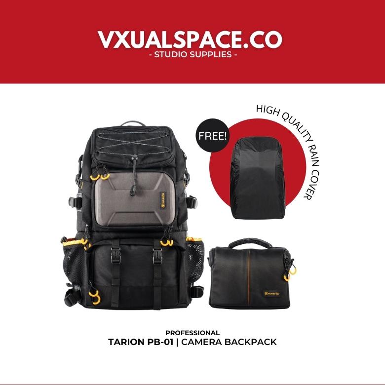 READY STOCK - TARION Pro PB-01 2 Bags in 1 Professional Camera Bag