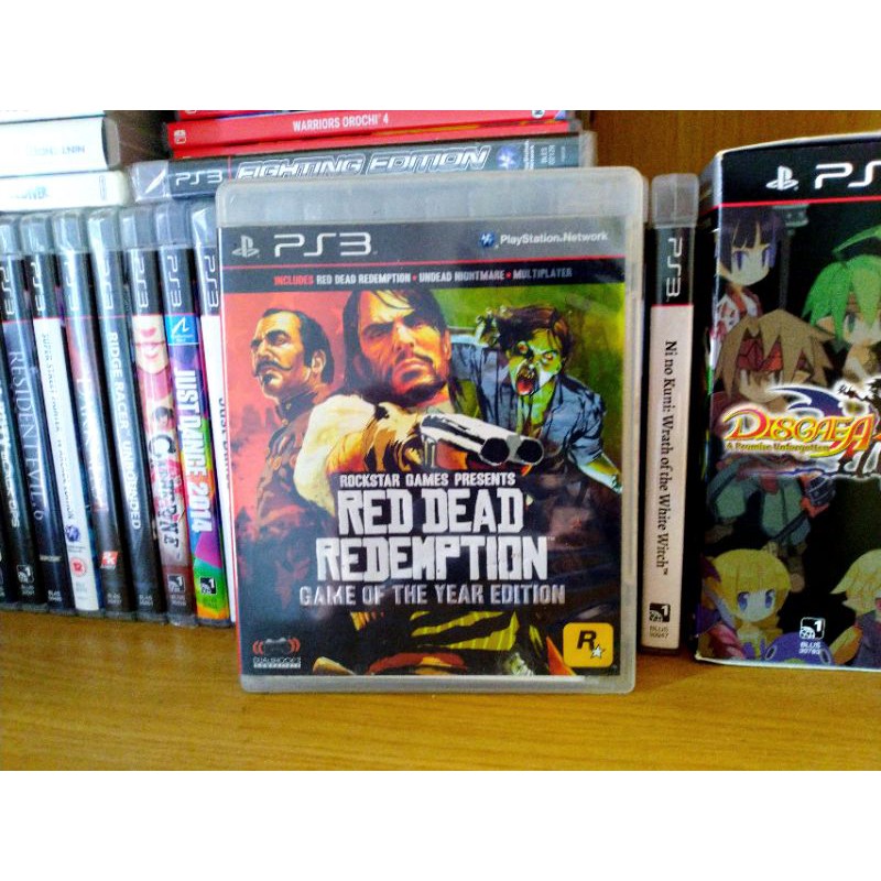 Red Dead Redemption: Game Of The Year Edition - Includes Undead Nightmare  (CIB) Sony Playstation 3 - Rockstar Games - Screaming-Greek