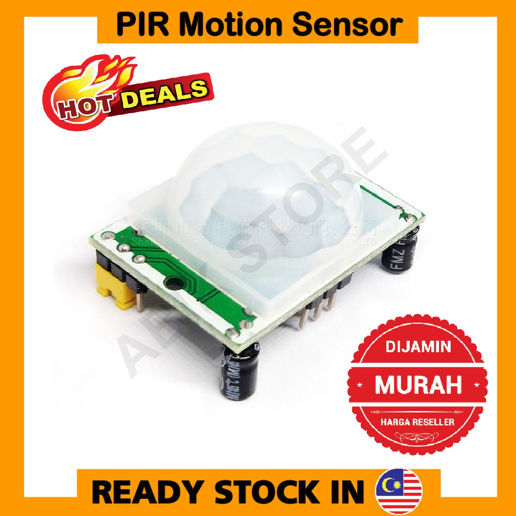 🔥PIR Motion Sensor for Arduino Uno R3 Raspberry Pi Passive Infrared ...