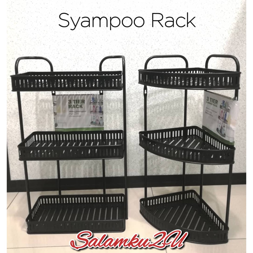 Ready Stock !!! Syampoo Rack 3/2 Layer/Rak Shampoo 3/2Tingkat/Rak ...