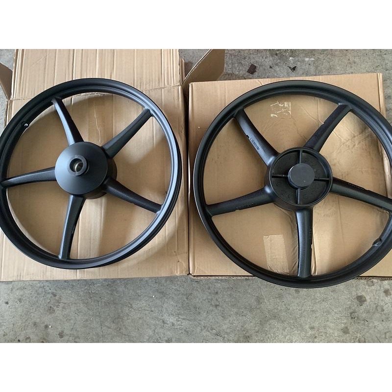 Sport Rim SP 522 Enkei Modenas Kriss 110 1 ( Black ) 1 Set | Shopee ...