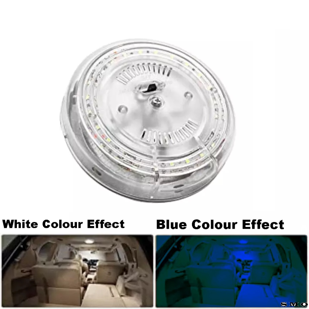 24 Led 5inch Car Led Room Lamp Ceiling Light Universal Lampu Siling ...