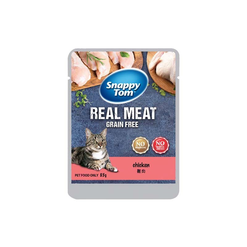 SNAPPY TOM Pouch Chicken 85g | Shopee Malaysia