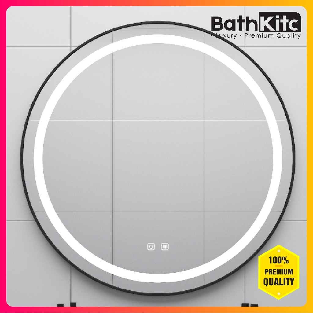 Bathroom Mirror LED/Bedroom Mirror LED Light Mirror Round AntiFog