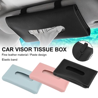 SIMPLYAUTO Luxury Car Sun Visor Tissue Box Holder Sun Visor Napkin Holder  Hanging Car Tissues Holder