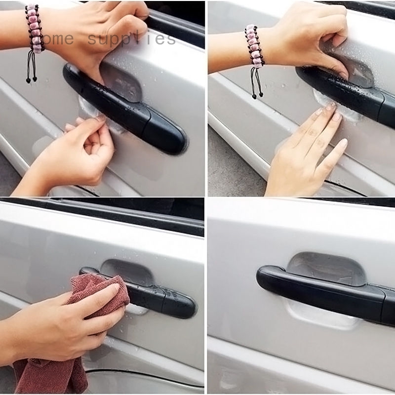 Invisible Clear Car Door Handle Protector Film Scratch Guard Cover Sticker