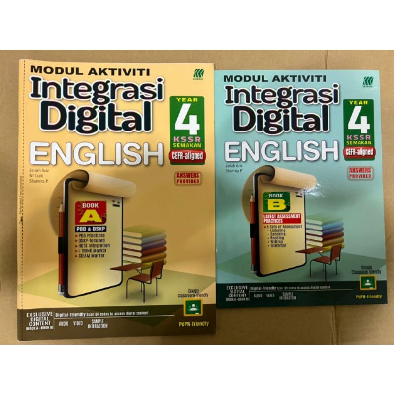 Sasbadi Modul Aktiviti Integrasi Digital English Year 4 | Shopee Malaysia