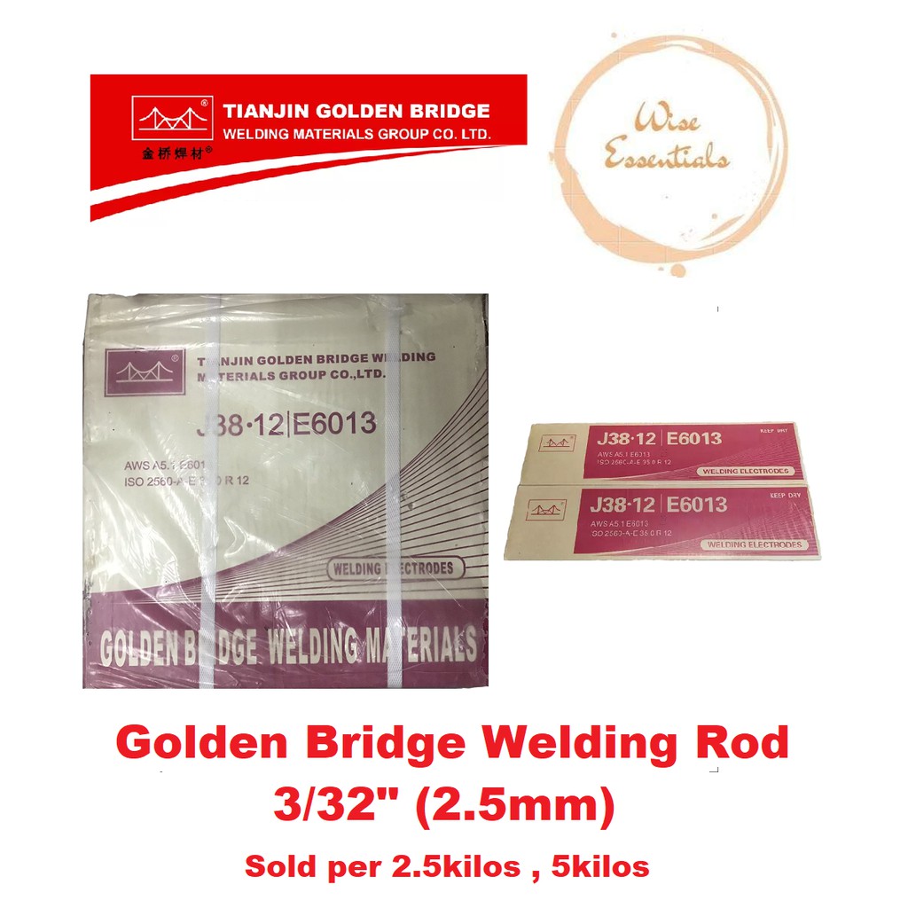 GOLDEN BRIDGE Welding Rod (SOLD PER 2.5 KILOS) | Shopee Malaysia