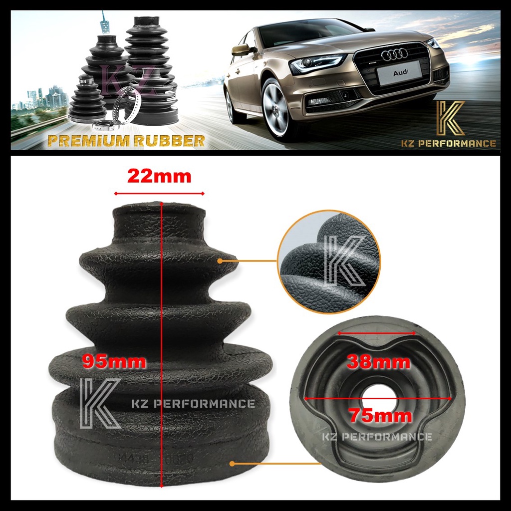 TOYOTA VIOS NCP42 / VIOS NCP93 / YARIS NCP91 / 22MM 75MM / DRIVE