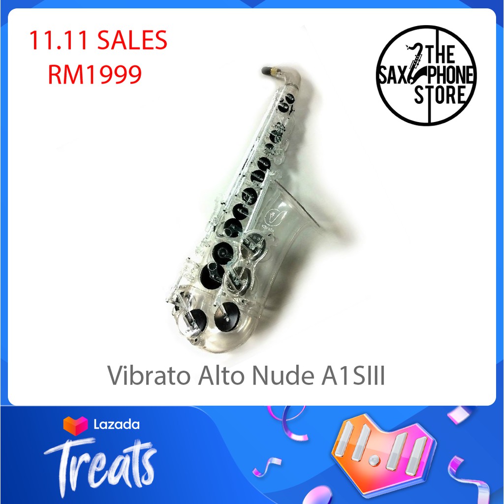 Vibrato Alto Saxophone A1SIII Nude | Shopee Malaysia
