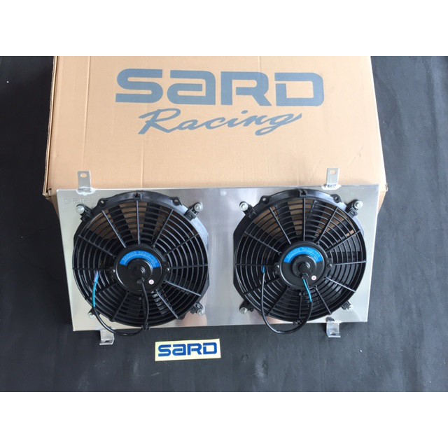 Subaru WRX Impreza GRB GRF GVB GVF SARD Radiator Fan Shroud with 12 ...