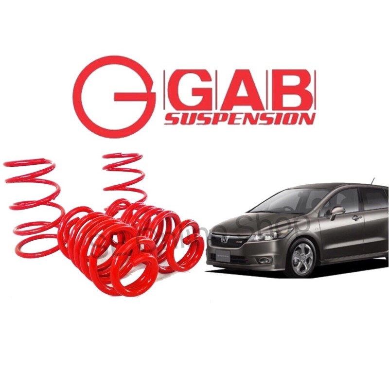 Original GAB Sport Spring Honda Stream RN6/SMA Lowered Spring Sport ...