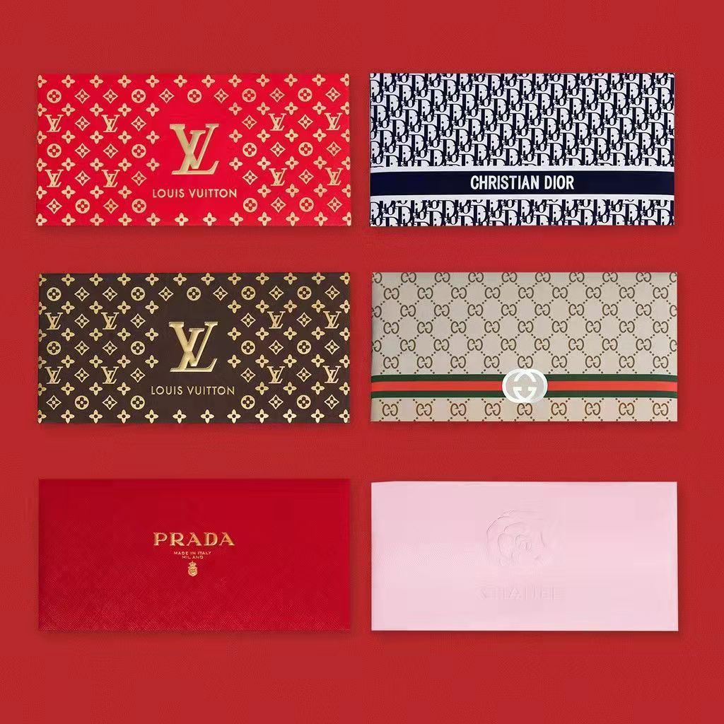 2022 Louis Vuitton Red Packets Ang Pow Angpao Angpow, Hobbies