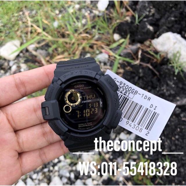 🔥100% Original Casio G-Shock MUDMAN Tough Solar G-9300-1 G-9300GB