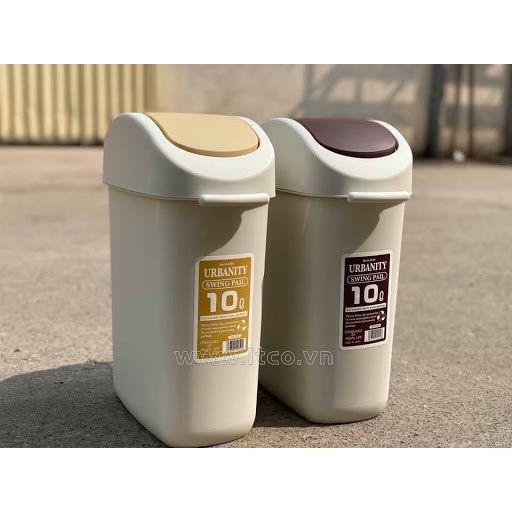 10l rotating lid trash can | Shopee Malaysia