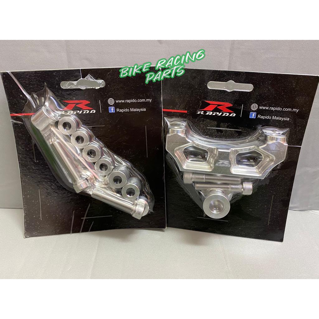 RAPIDO Y15 V1 V2 CALIPER BRACKET 100MM 4POT B REMBO M3/ M4/ GP4 ( FRONT