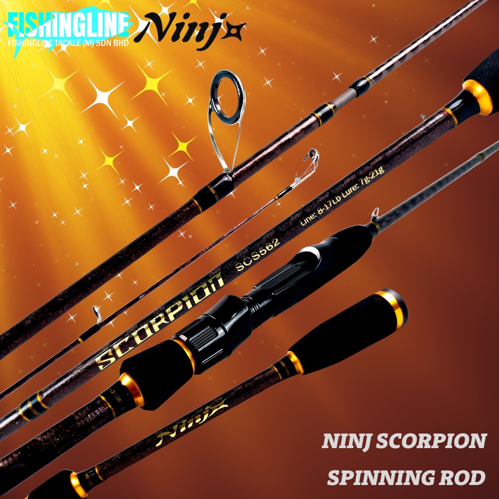 NINJA HATTORI Spinning Fishing ROD | Shopee Malaysia