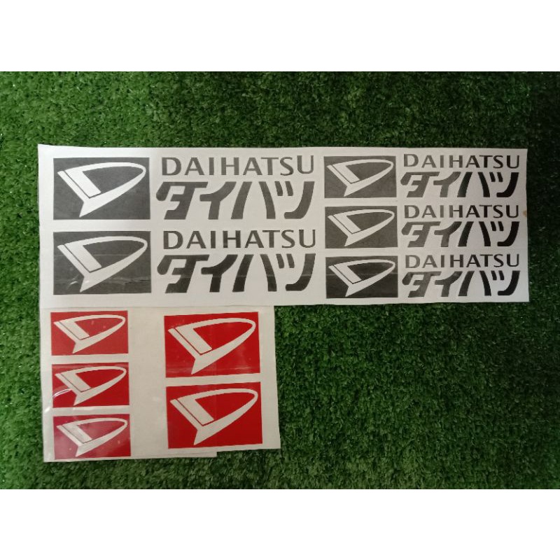 🇲🇾 STIKER DAIHATSU JAPAN 🇲🇾 [ STIKER DAIHATSU ] JAPAN / CAR STICKERS