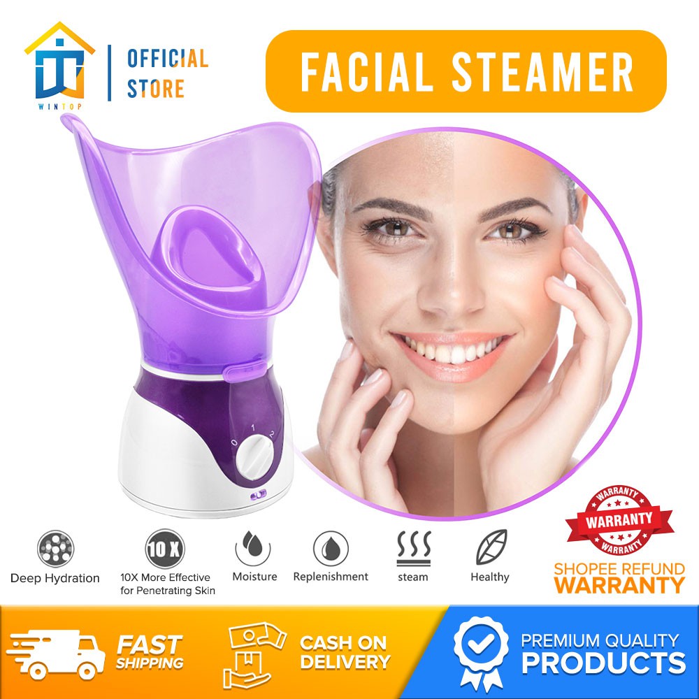 Wintop Facial Steamer Care Spa Steam Inhaler Moisturizer Nano Steamer ...