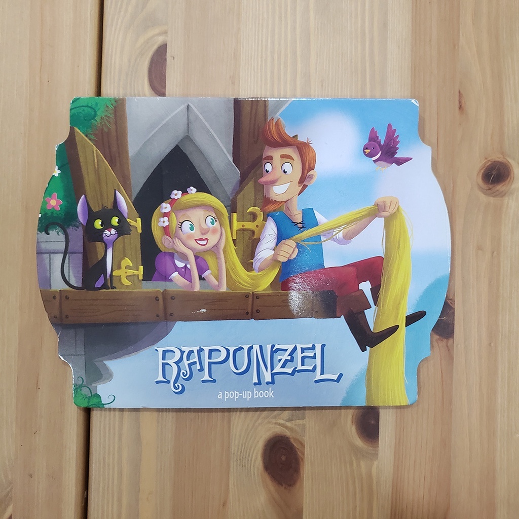 Rapunzel pop book story book | Shopee Malaysia