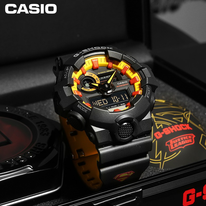 G-Shock GA700 GA-700BY-1APRDC Superman Justice League Special Edition ...