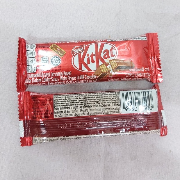 Kit Kat Wafer Finger in Milk Chocolate 17g/35g/38g (Chunky) | Shopee ...