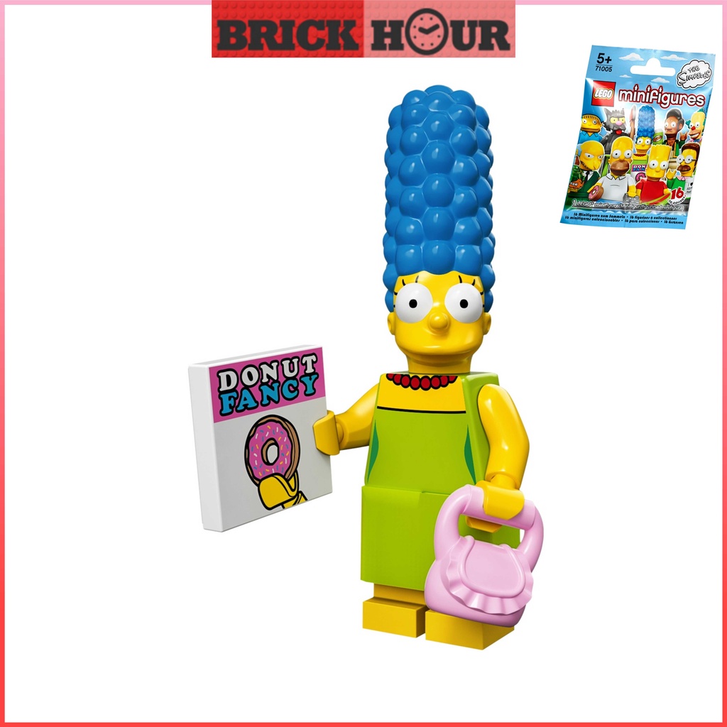 71005 3 LEGO Minifigure The Simpsons Series 1 Marge Simpson MISP Shopee Malaysia