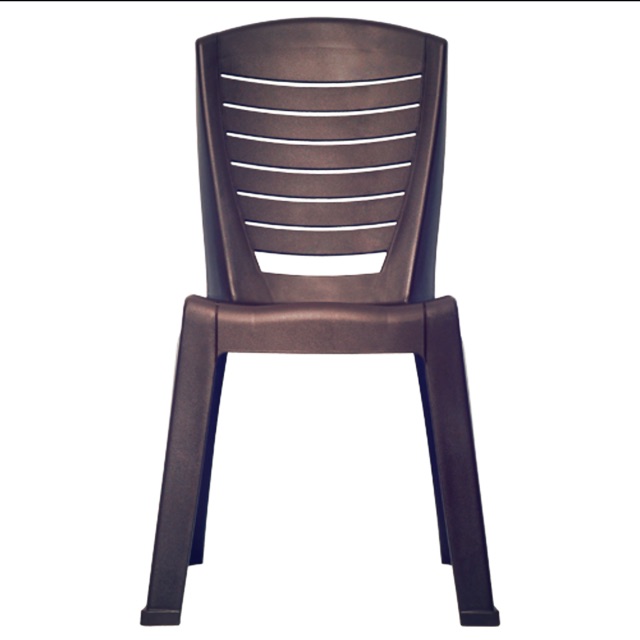 Century B Black Dinner Chair Plastic Chair Kerusi Sandar Plastik Pcs Kerusi Dinning