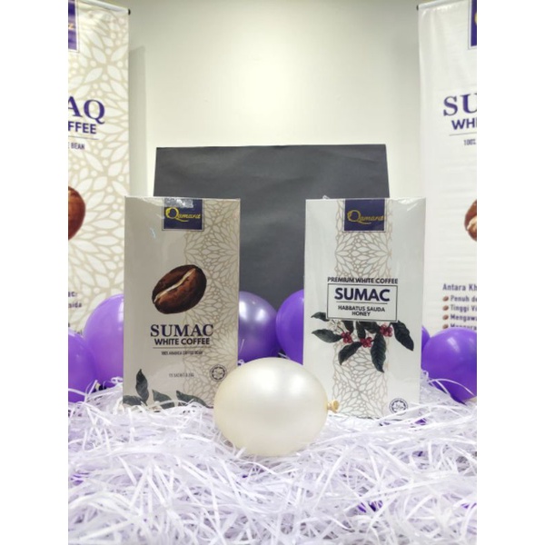 Sumaq White Coffee by Qamara (Sumac Coffee with Habbatus Sauda and