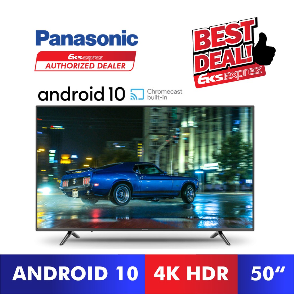 Panasonic HX655 4K HDR Android TV Google Assistant Chromecast