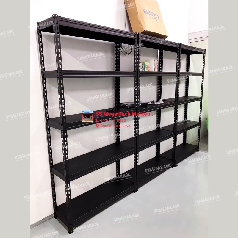 SSMEGARACK Boltless 2in1 Rack metal shelve Rak Besi | Shopee Malaysia