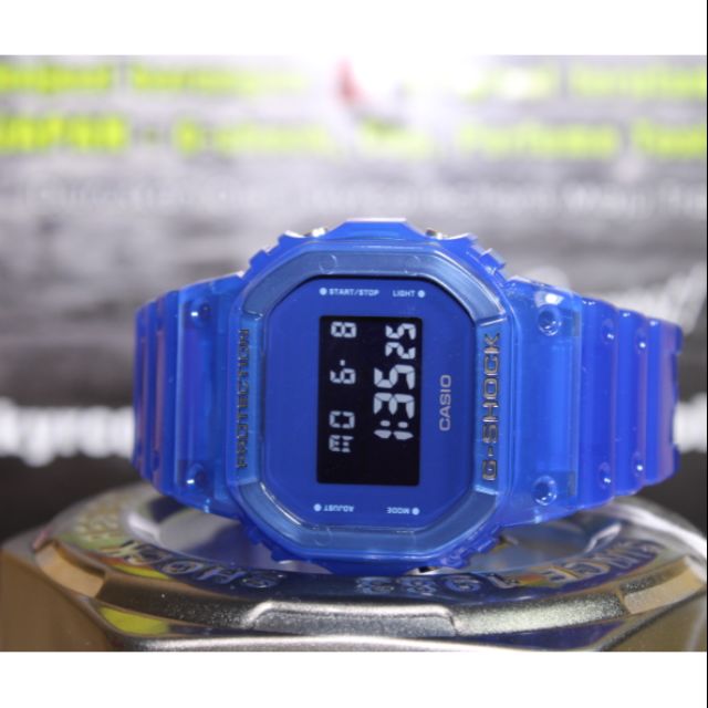 Original gshock petak biru jelly Shopee Malaysia