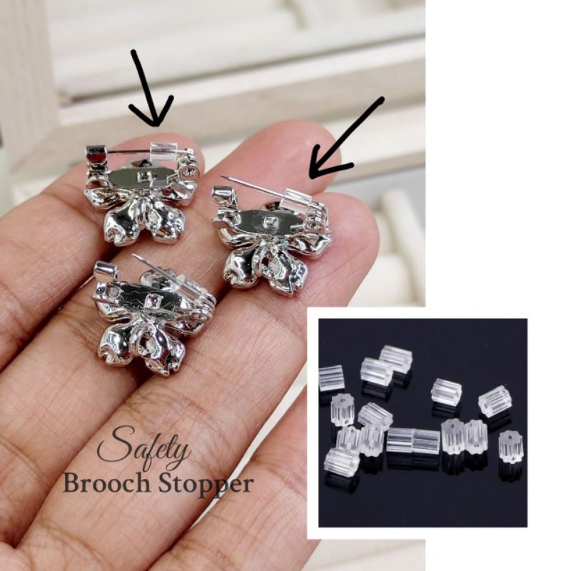 SAFETY BROOCH STOPPER (50pcs) Shopee Malaysia