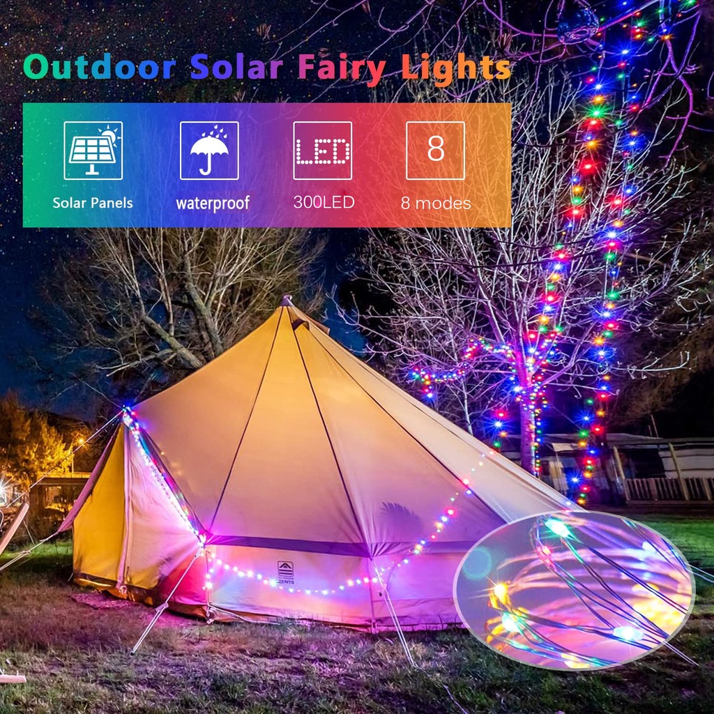 raya 2025 103m/52m/32m/22m/12m/7m Lampu Raya Solar Outdoor Waterproof ...