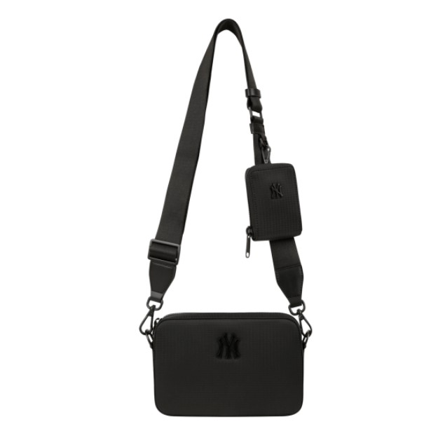 MLB Korea - Monogram Ripstop Nylon Mini Crossbody Bag – Harumio