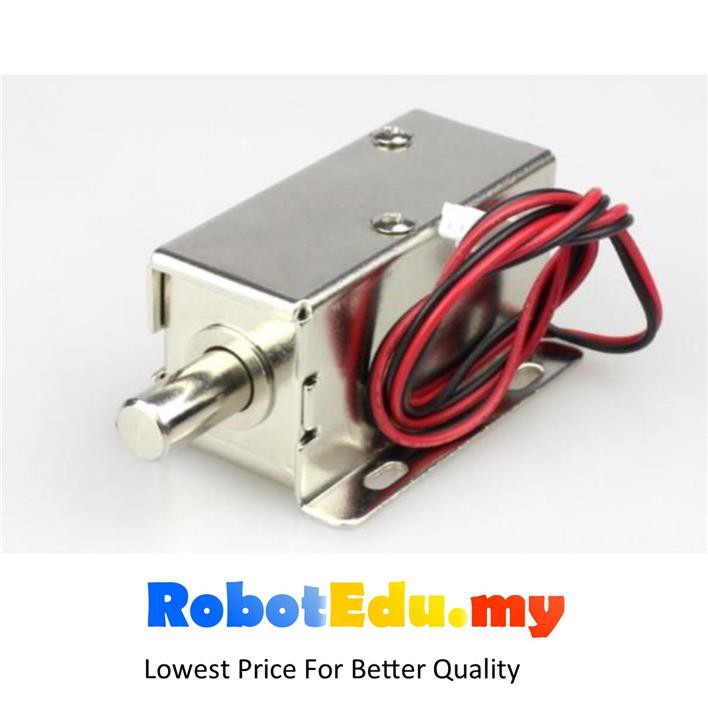 LY-01 LY01 DC 12V Round Tongue Mini Electric Automation DIY Trigger Smart Home Office Door Lock Drawer Locker Arduino