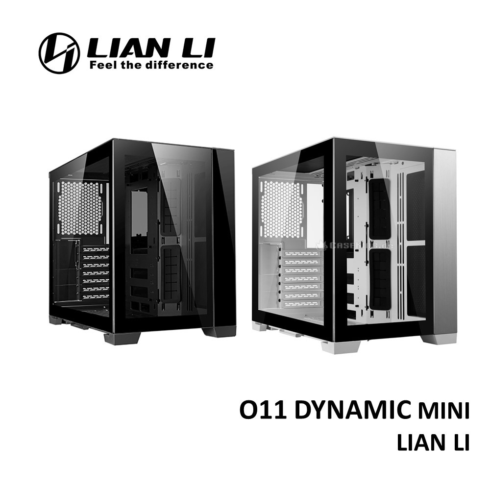 LIAN LI O11 DYNAMIC MINI DESKTOP CASING ( BLACK / WHITE / SNOW WHITE ...