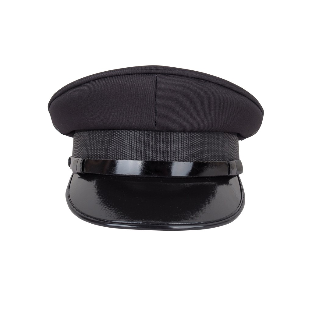 Black store peaked cap