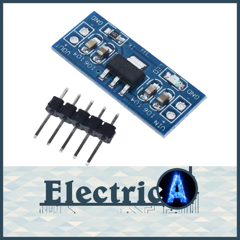 DC-DC Step Down AMS1117 - 5.0V - Buck Converter / Menurunkan Voltan / 降压 模块 [ElectricA]