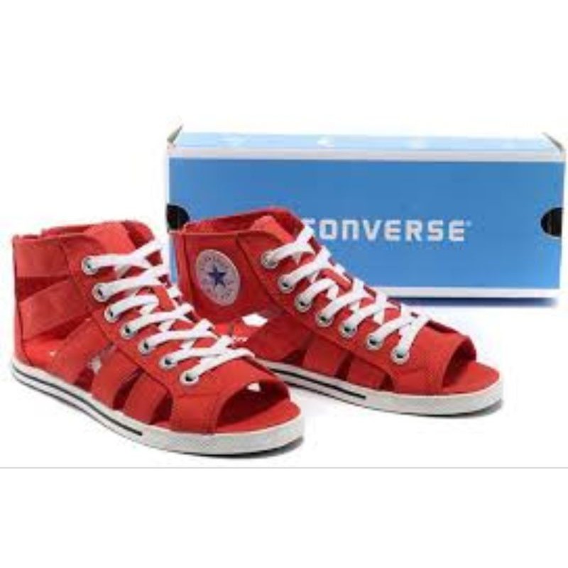 Converse gladiator sandals red online