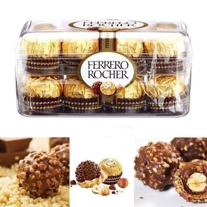 Ferrero Rocher Chocolate Box Of 16&30 German Tablets 200&375g With bill ...