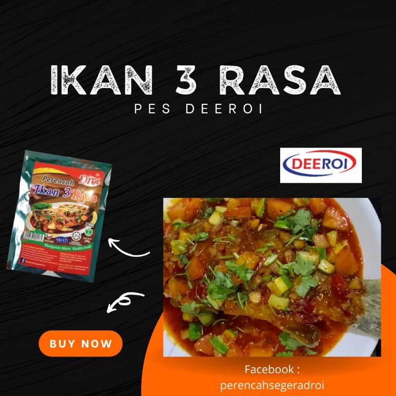 PES IKAN 3 RASA 200G | Shopee Malaysia