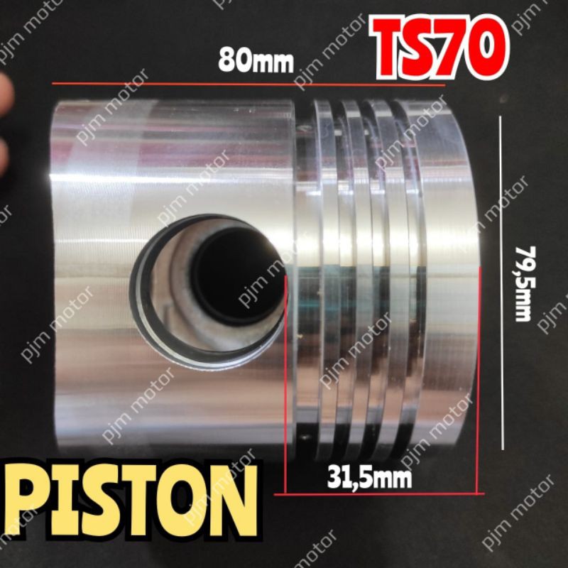 MESIN Ts70 TS80 PISTON SEHER MACHINE DIESEL YANMAR 7 PK 8 PK | Shopee ...